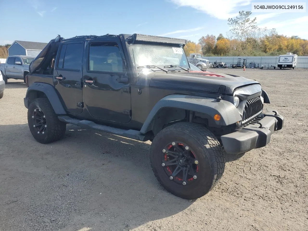 2012 Jeep Wrangler Unlimited Sport VIN: 1C4BJWDG9CL249156 Lot: 76463184