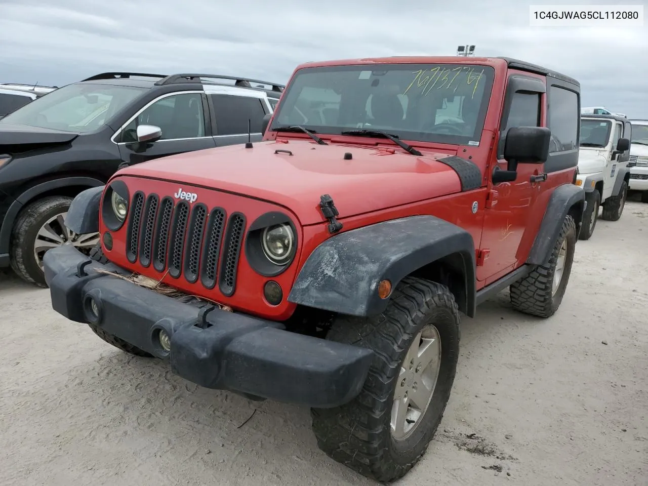 2012 Jeep Wrangler Sport VIN: 1C4GJWAG5CL112080 Lot: 76713774