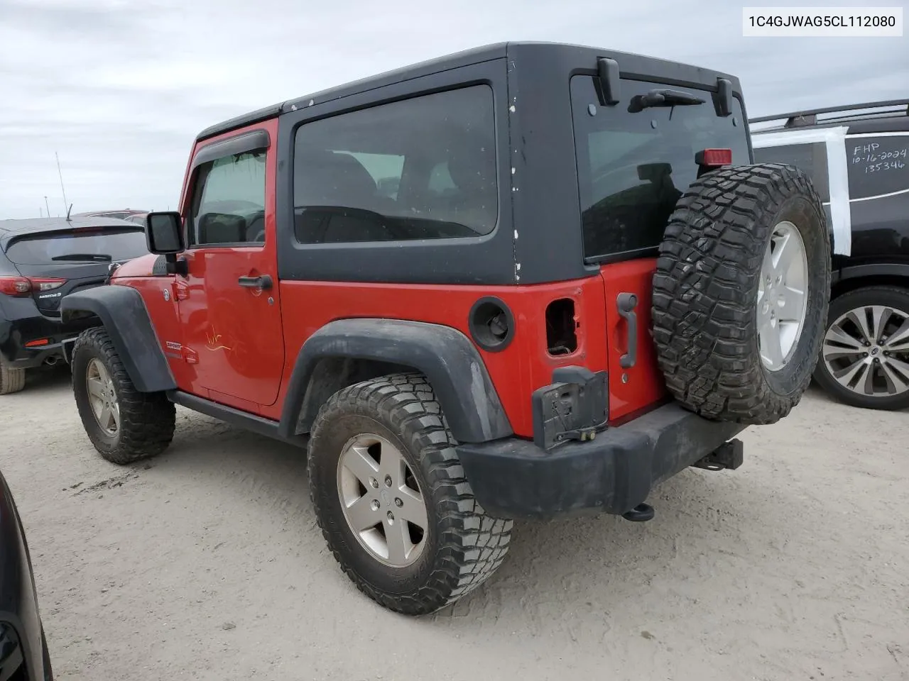 2012 Jeep Wrangler Sport VIN: 1C4GJWAG5CL112080 Lot: 76713774