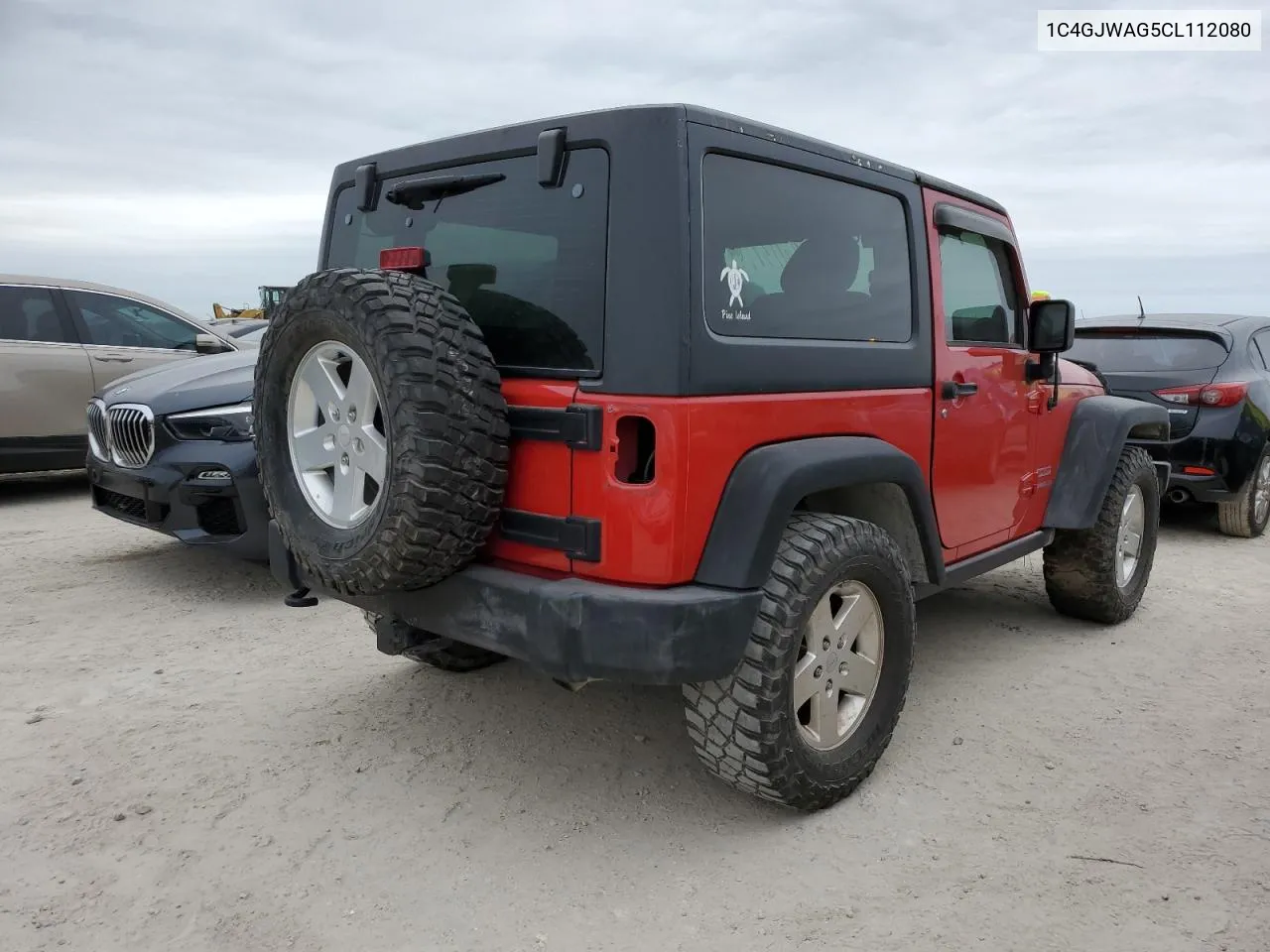 2012 Jeep Wrangler Sport VIN: 1C4GJWAG5CL112080 Lot: 76713774