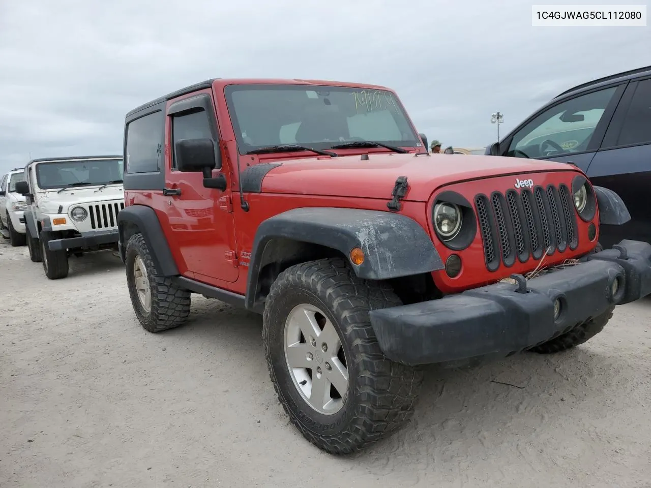 2012 Jeep Wrangler Sport VIN: 1C4GJWAG5CL112080 Lot: 76713774