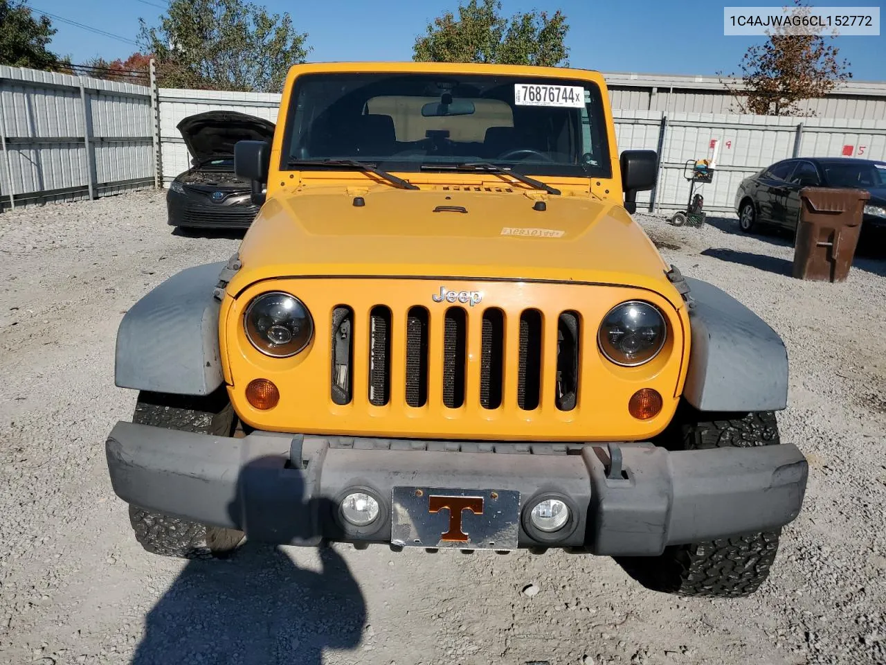 2012 Jeep Wrangler Sport VIN: 1C4AJWAG6CL152772 Lot: 76876744