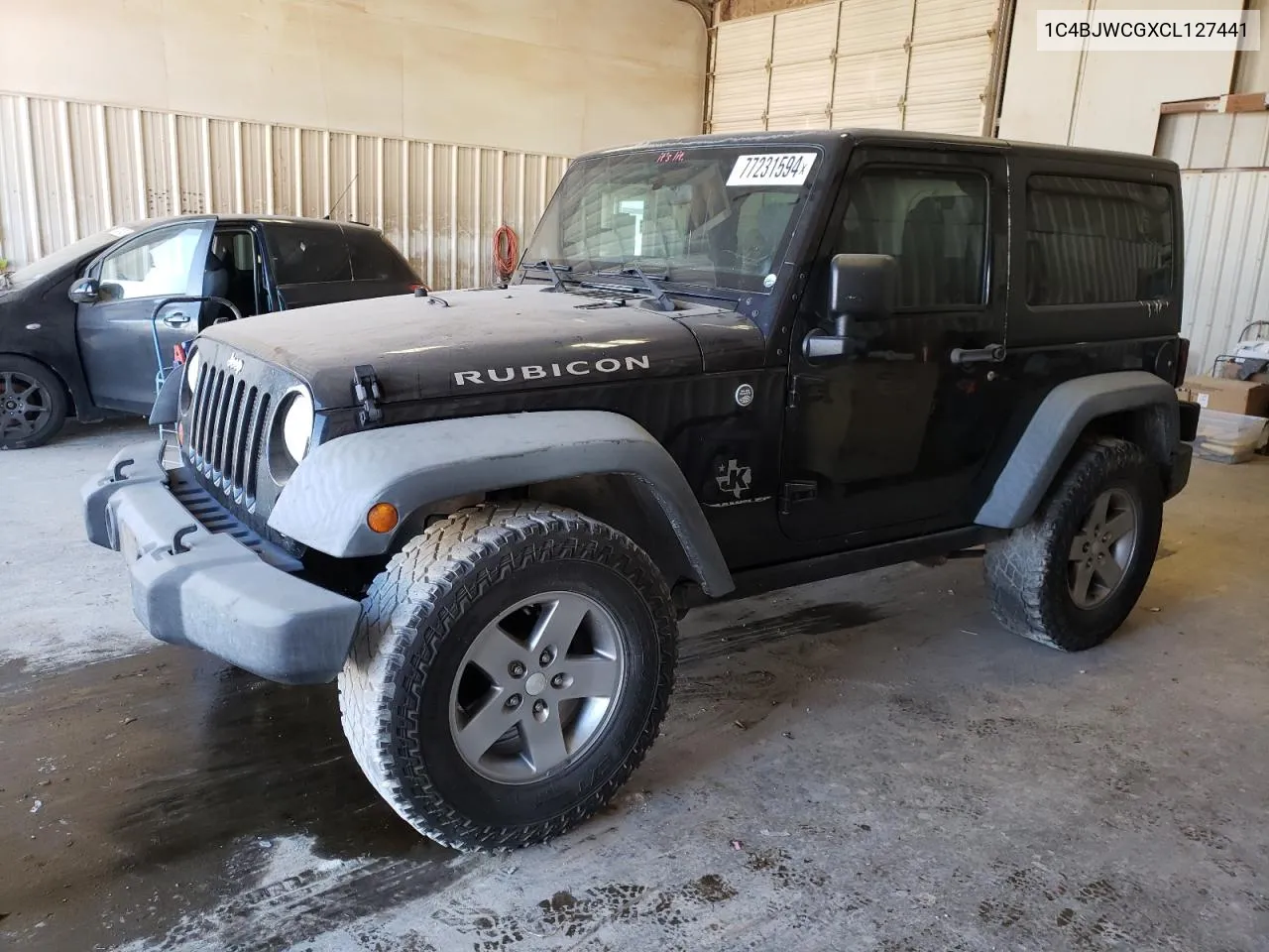 2012 Jeep Wrangler Rubicon VIN: 1C4BJWCGXCL127441 Lot: 77231594