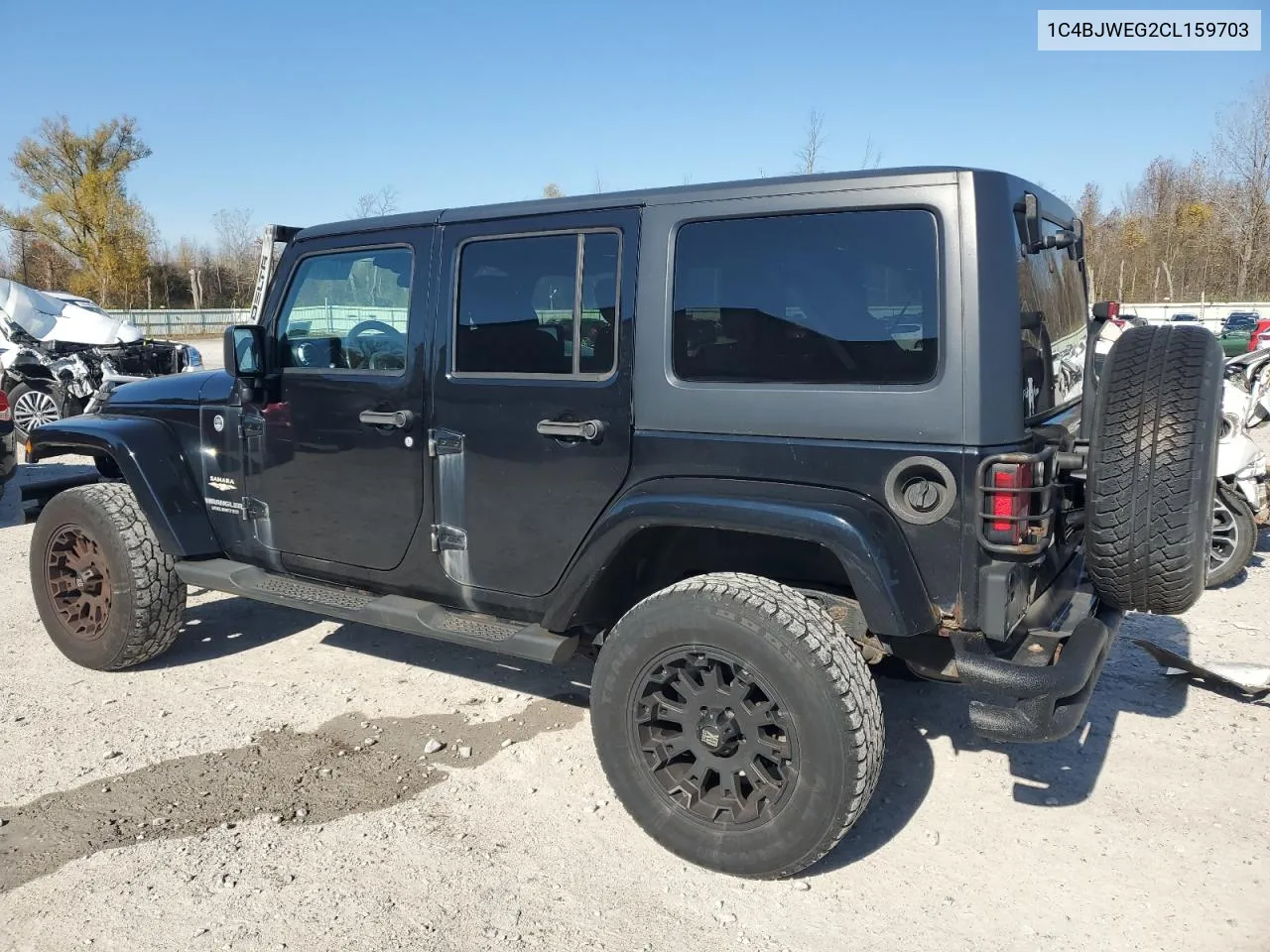 2012 Jeep Wrangler Unlimited Sahara VIN: 1C4BJWEG2CL159703 Lot: 77379124