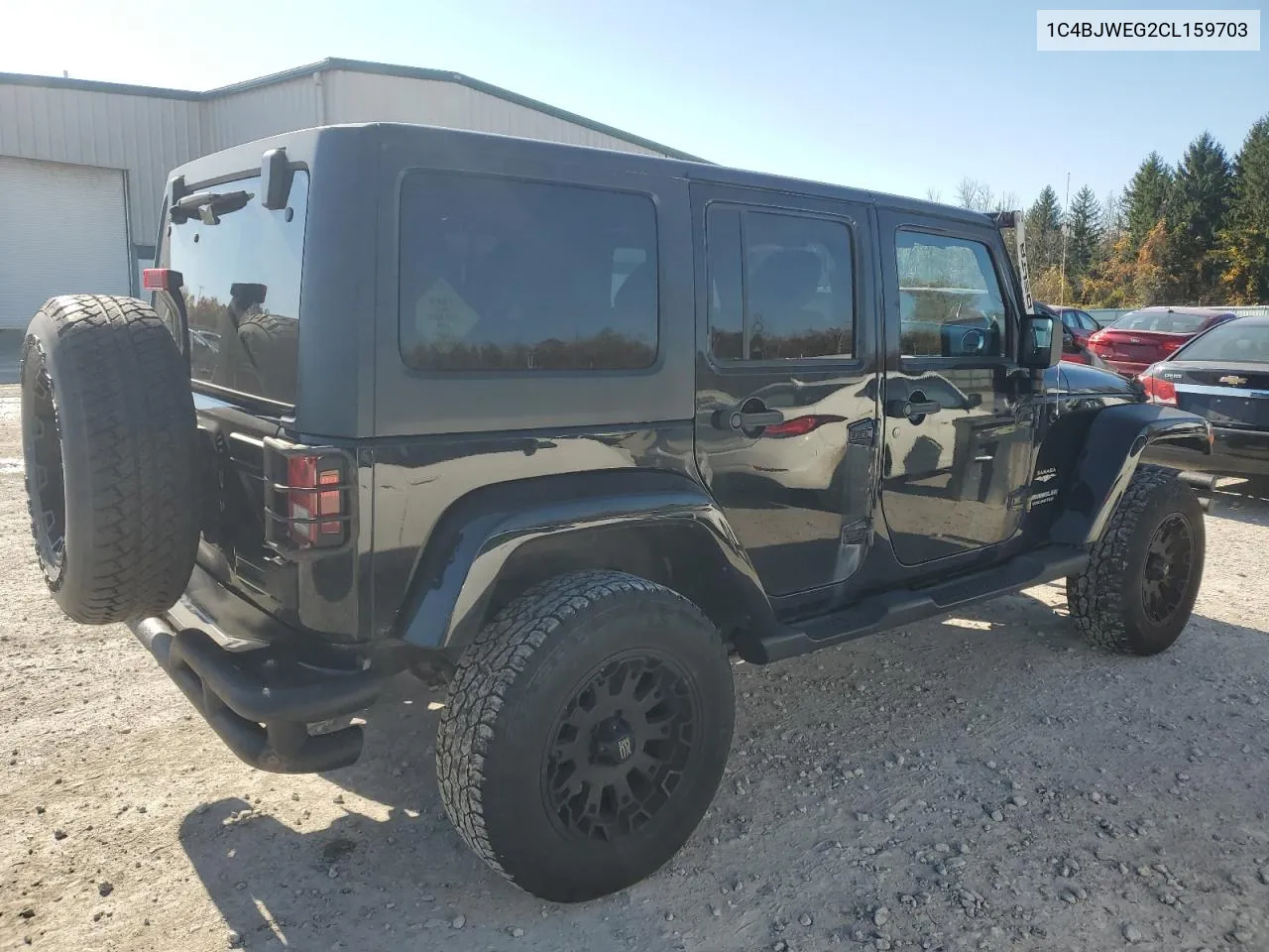 2012 Jeep Wrangler Unlimited Sahara VIN: 1C4BJWEG2CL159703 Lot: 77379124