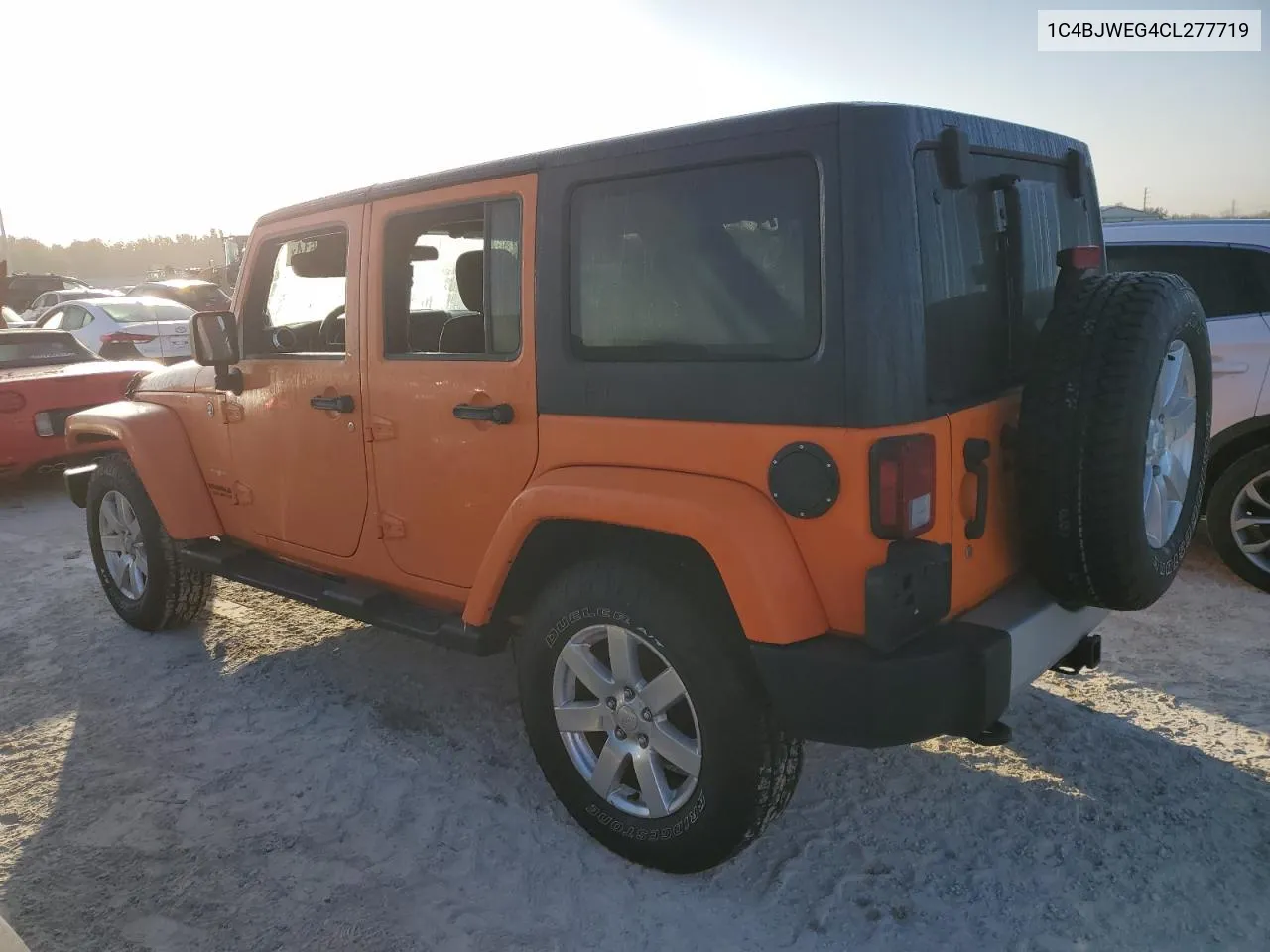 2012 Jeep Wrangler Unlimited Sahara VIN: 1C4BJWEG4CL277719 Lot: 77558614