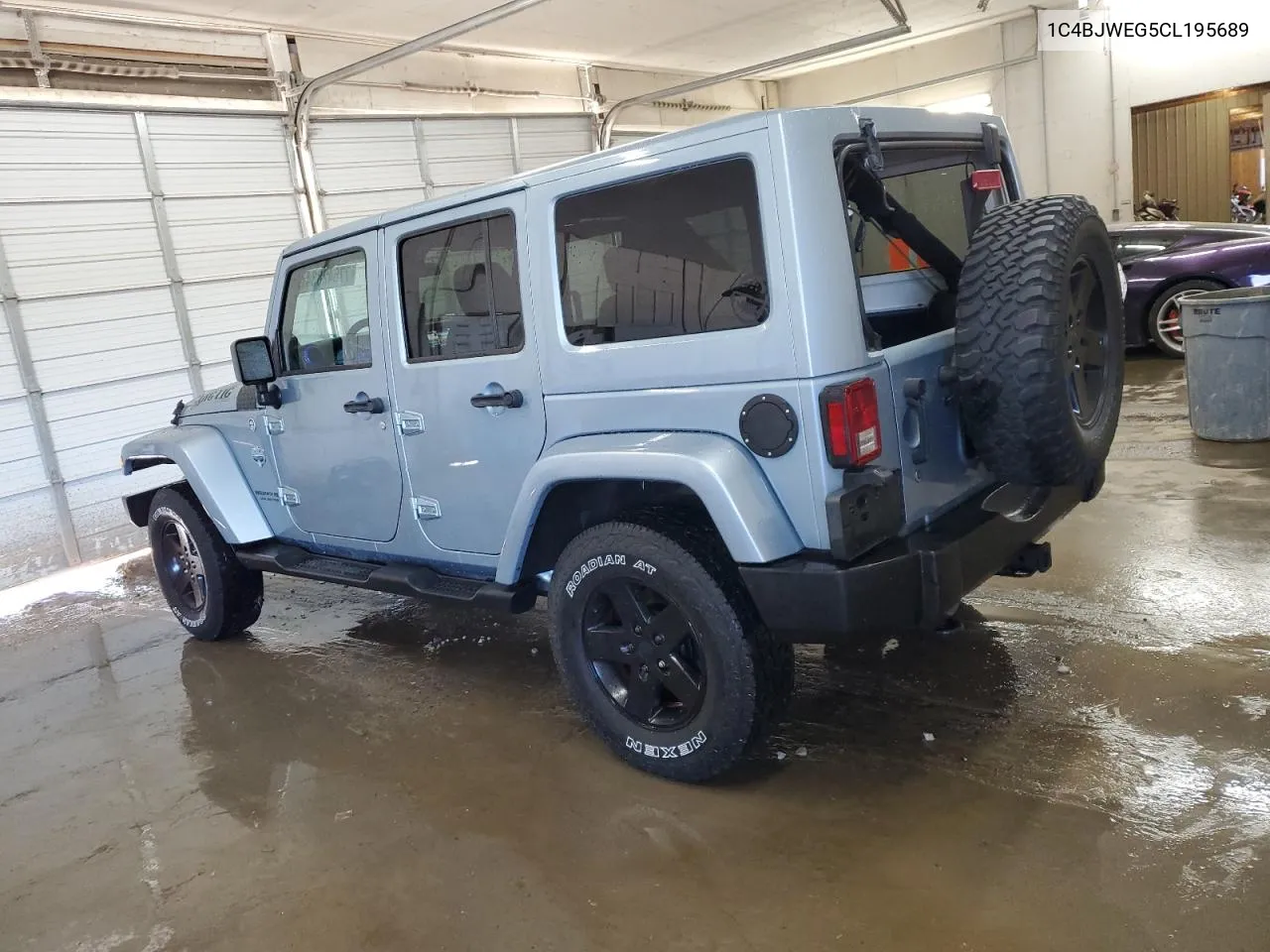 2012 Jeep Wrangler Unlimited Sahara VIN: 1C4BJWEG5CL195689 Lot: 77642834