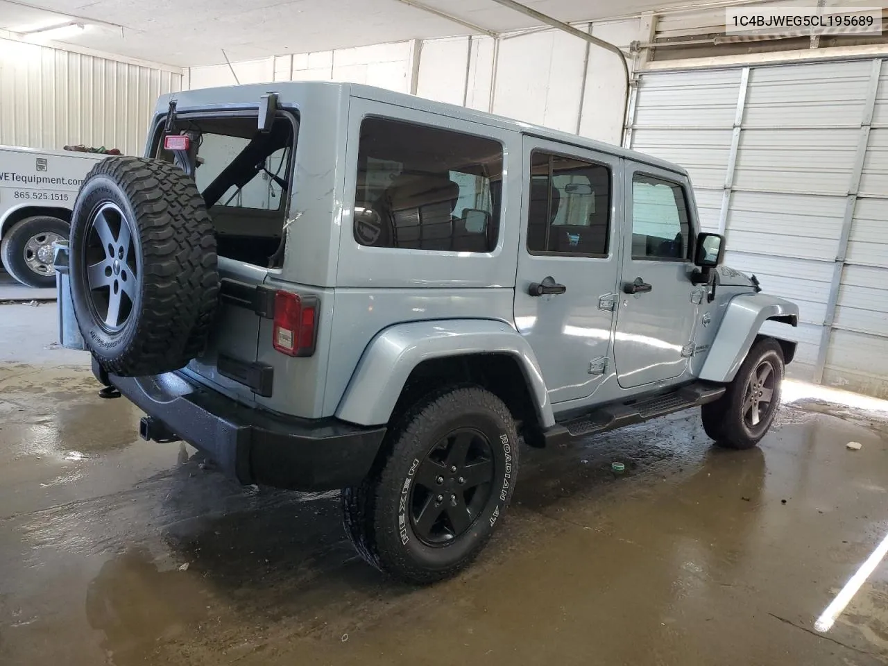 2012 Jeep Wrangler Unlimited Sahara VIN: 1C4BJWEG5CL195689 Lot: 77642834