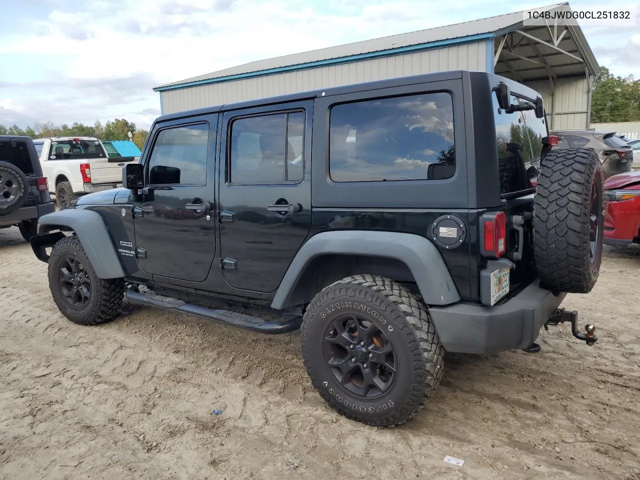 2012 Jeep Wrangler Unlimited Sport VIN: 1C4BJWDG0CL251832 Lot: 80344554