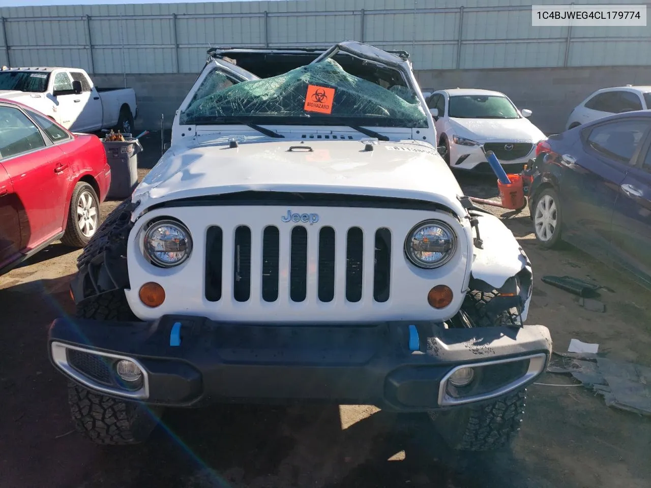 2012 Jeep Wrangler Unlimited Sahara VIN: 1C4BJWEG4CL179774 Lot: 81138994