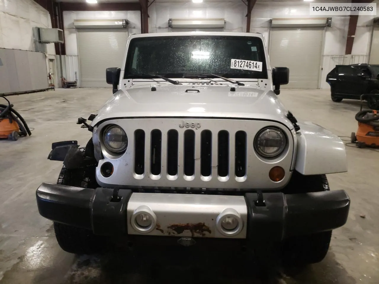 2012 Jeep Wrangler Sahara VIN: 1C4AJWBG7CL240583 Lot: 81274614