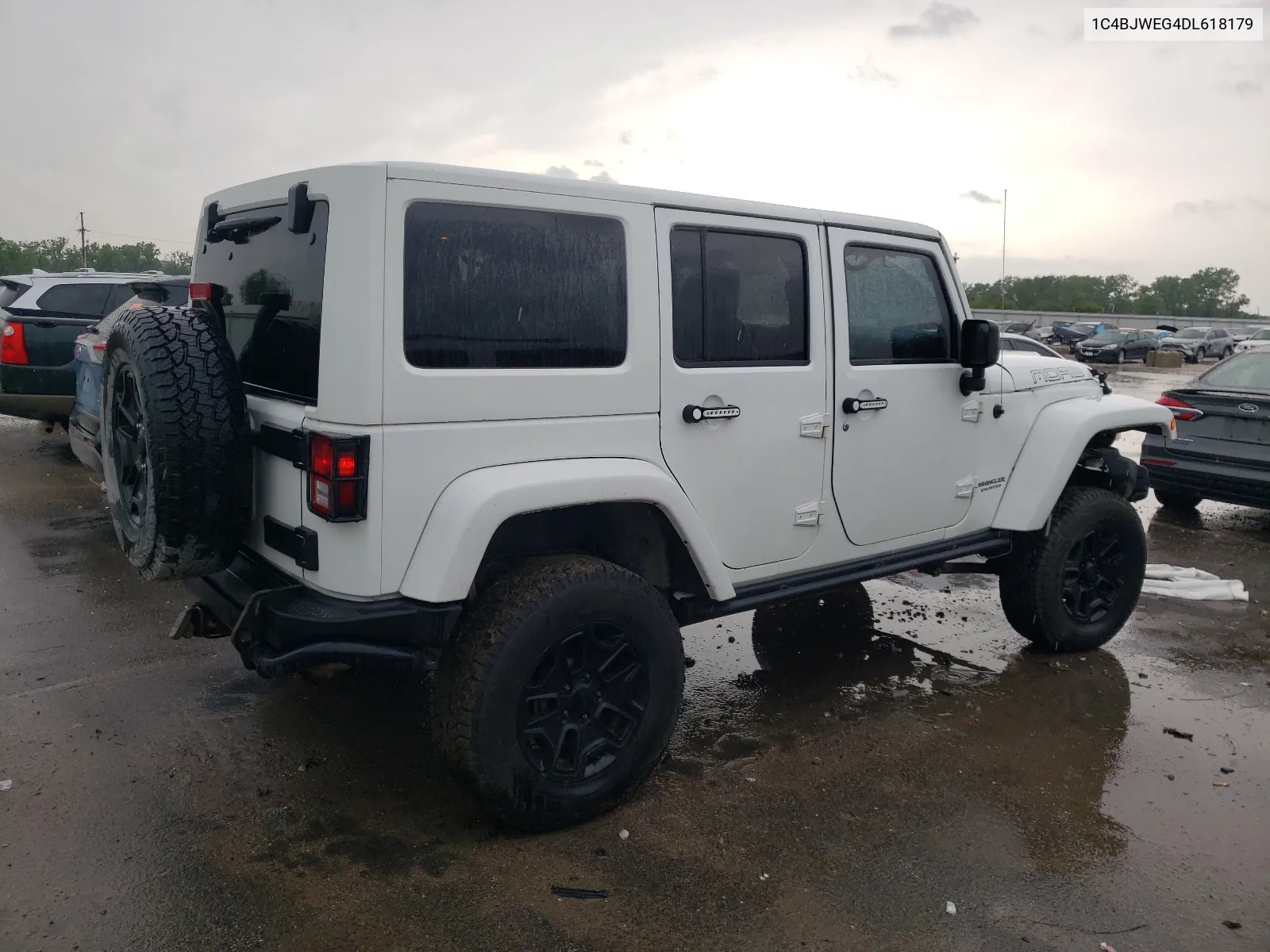 2013 Jeep Wrangler Unlimited Sahara VIN: 1C4BJWEG4DL618179 Lot: 53284284