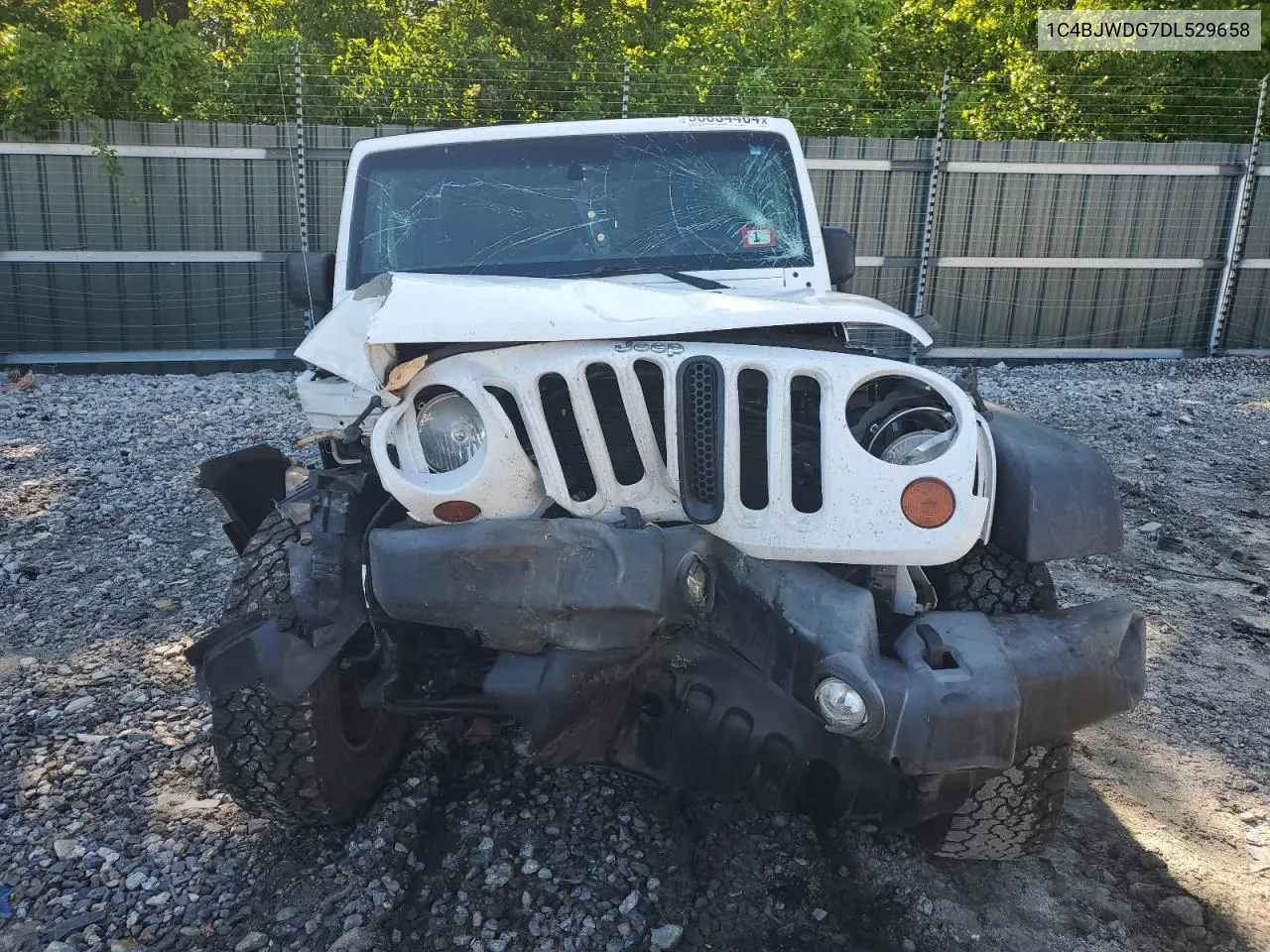 2013 Jeep Wrangler Unlimited Sport VIN: 1C4BJWDG7DL529658 Lot: 56834464