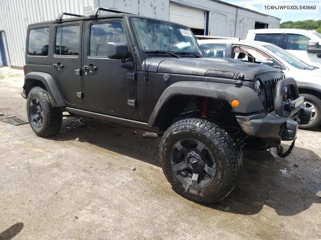 2013 Jeep Wrangler Unlimited Rubicon VIN: 1C4HJWFGXDL543660 Lot: 61462104