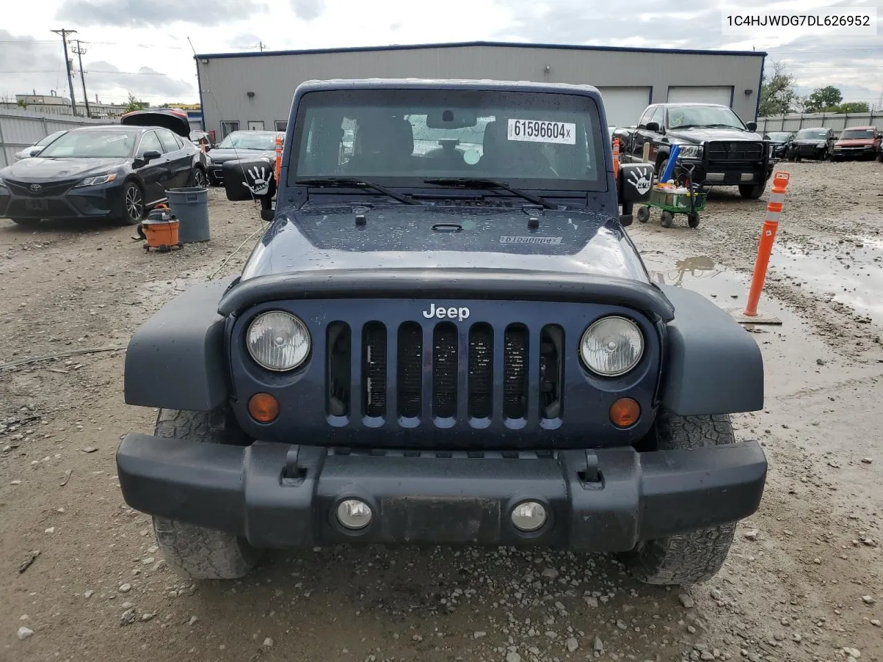 2013 Jeep Wrangler Unlimited Sport VIN: 1C4HJWDG7DL626952 Lot: 61596604