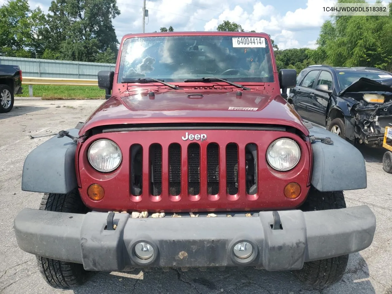 2013 Jeep Wrangler Unlimited Sport VIN: 1C4HJWDG0DL518382 Lot: 64004414