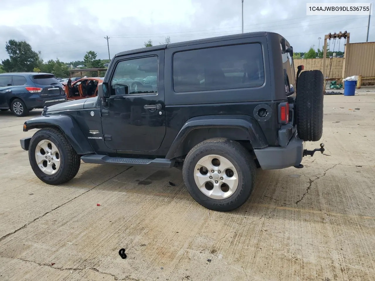 1C4AJWBG9DL536755 2013 Jeep Wrangler Sahara