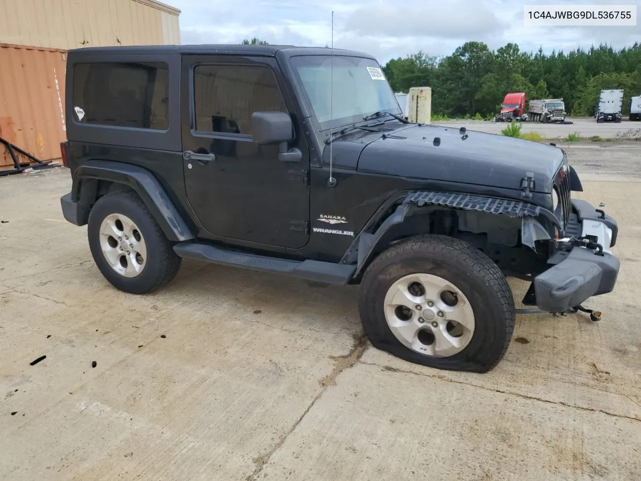 2013 Jeep Wrangler Sahara VIN: 1C4AJWBG9DL536755 Lot: 65835994