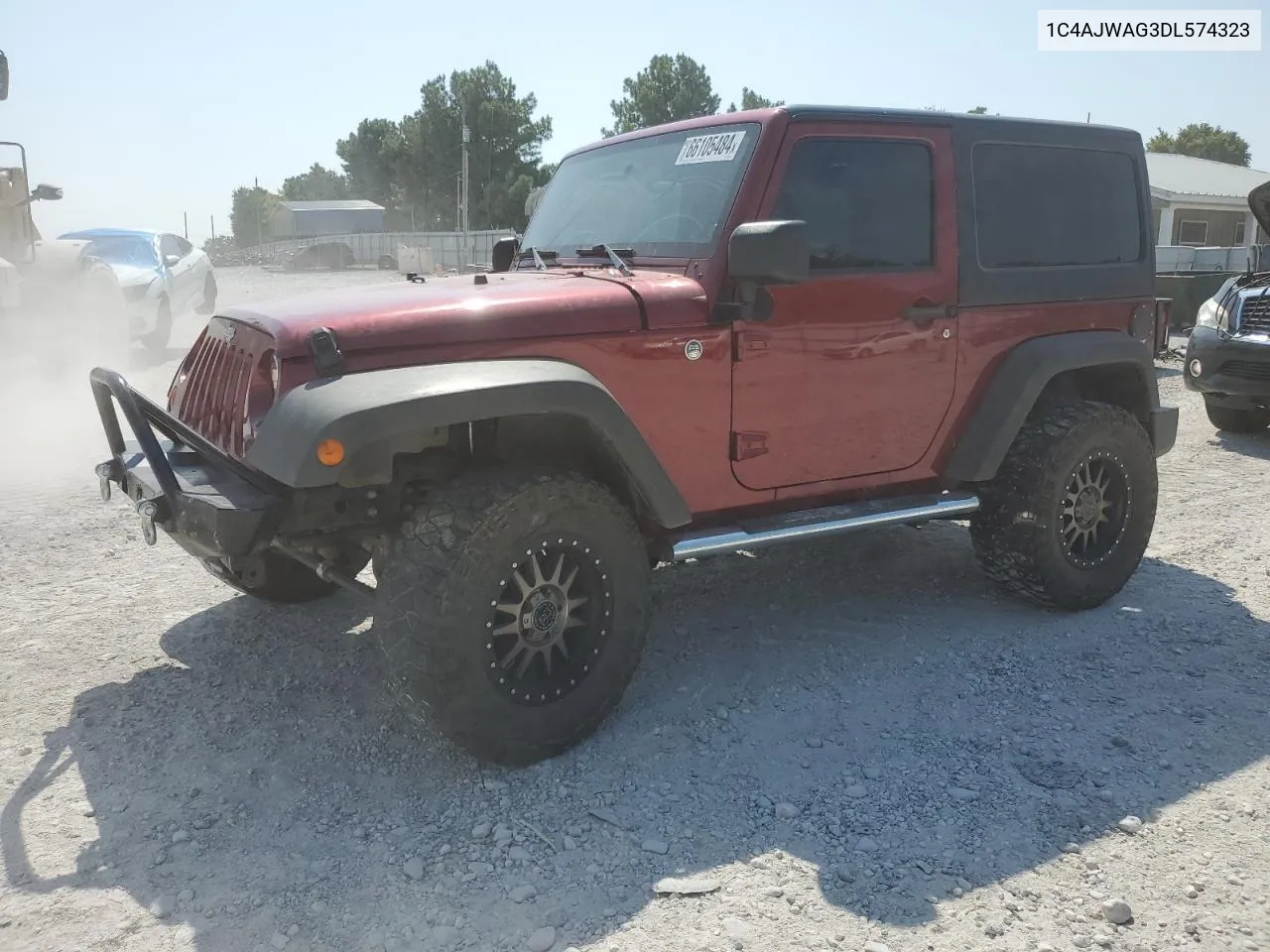 1C4AJWAG3DL574323 2013 Jeep Wrangler Sport