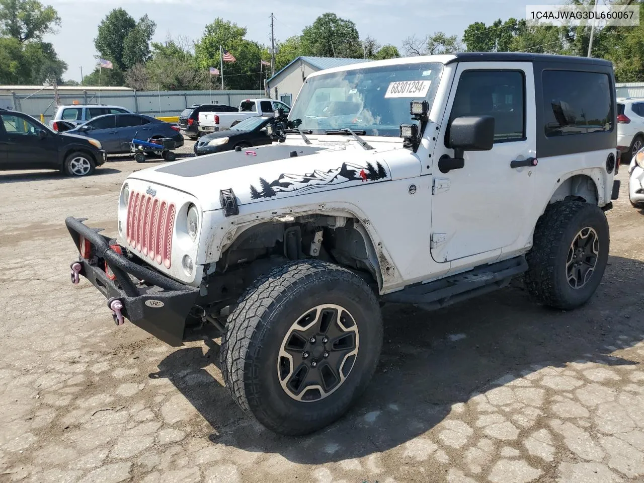 1C4AJWAG3DL660067 2013 Jeep Wrangler Sport