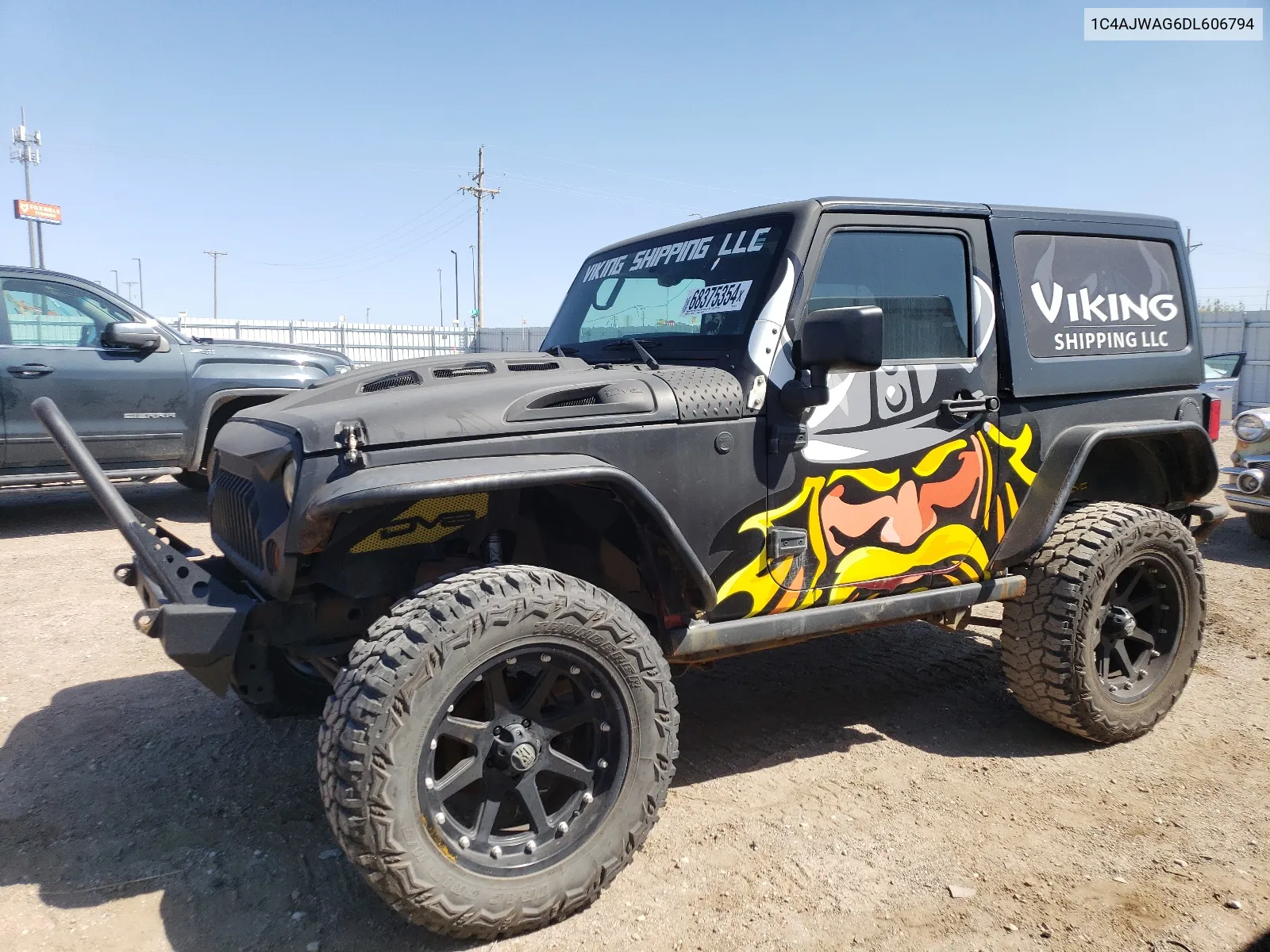 2013 Jeep Wrangler Sport VIN: 1C4AJWAG6DL606794 Lot: 68375354