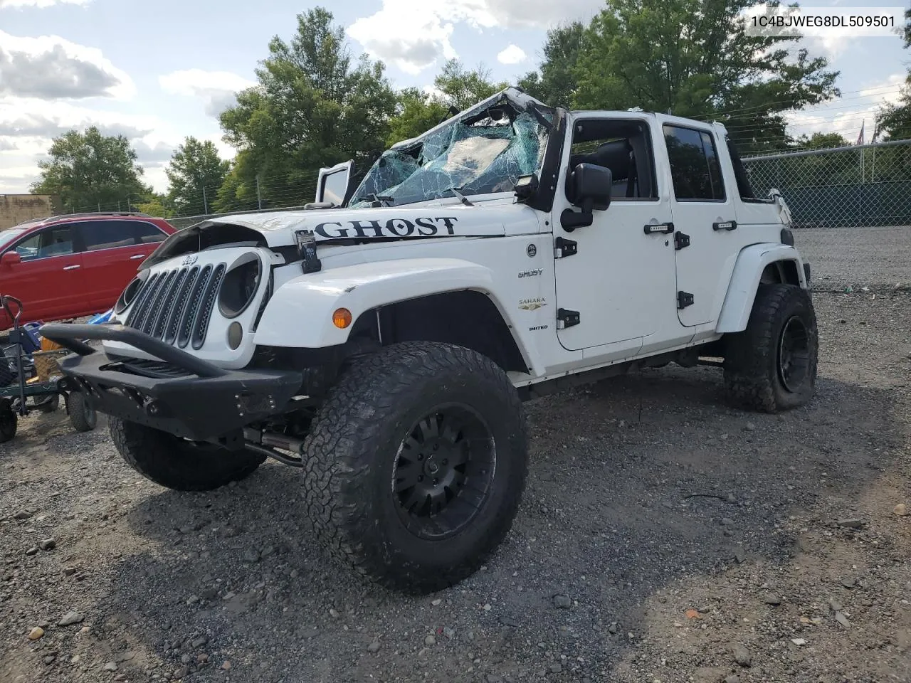 2013 Jeep Wrangler Unlimited Sahara VIN: 1C4BJWEG8DL509501 Lot: 68736734