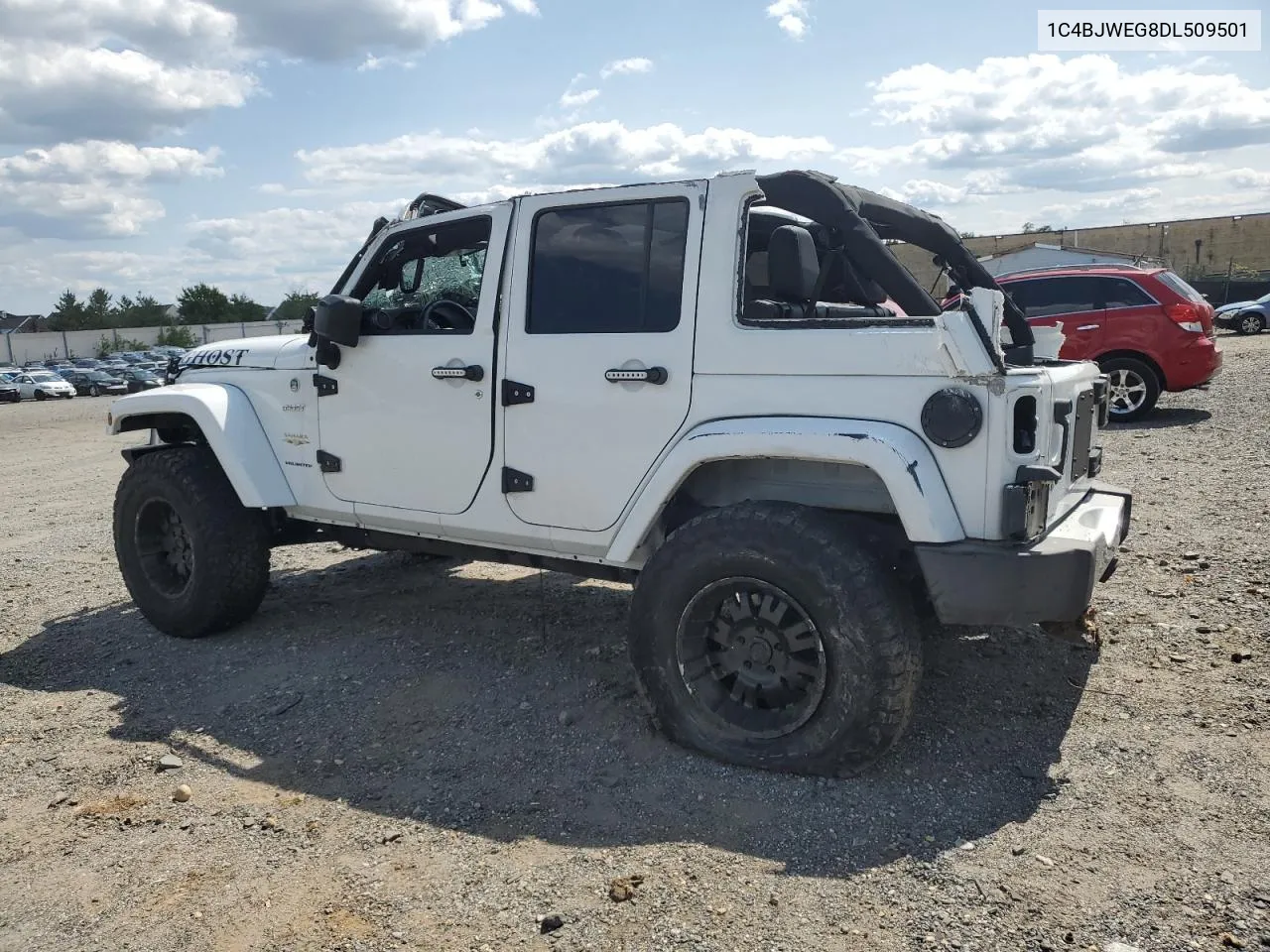 2013 Jeep Wrangler Unlimited Sahara VIN: 1C4BJWEG8DL509501 Lot: 68736734