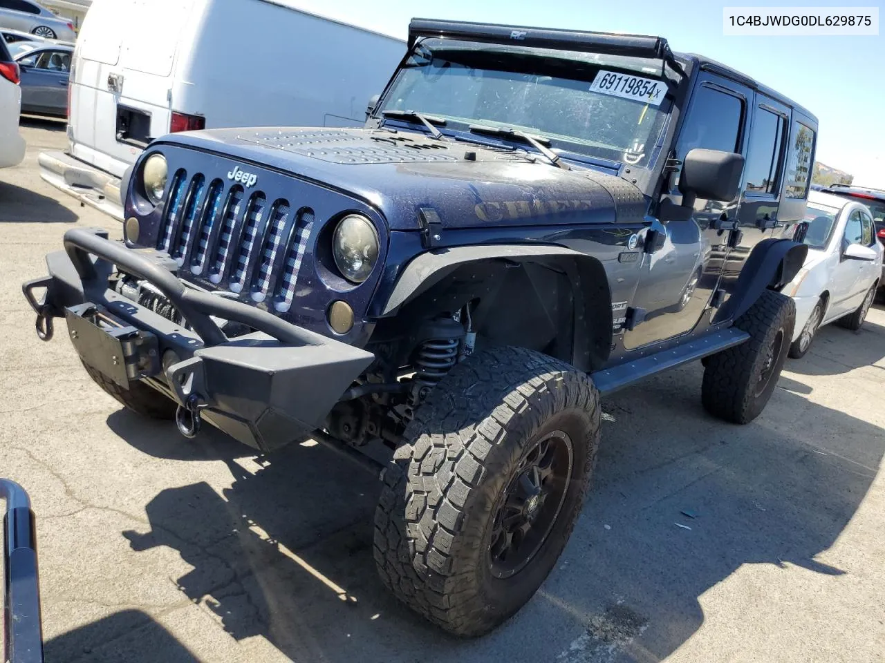 1C4BJWDG0DL629875 2013 Jeep Wrangler Unlimited Sport