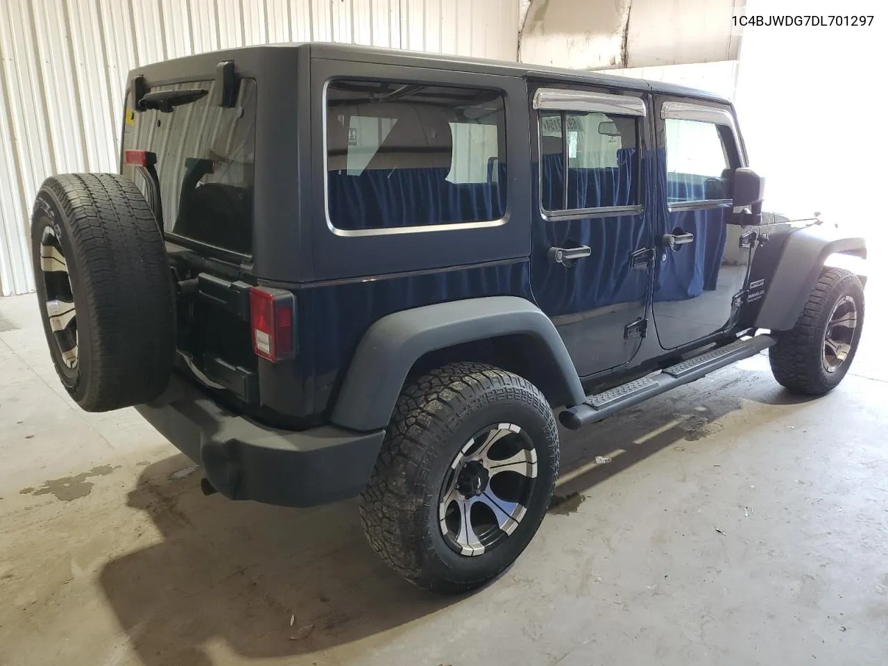 1C4BJWDG7DL701297 2013 Jeep Wrangler Unlimited Sport