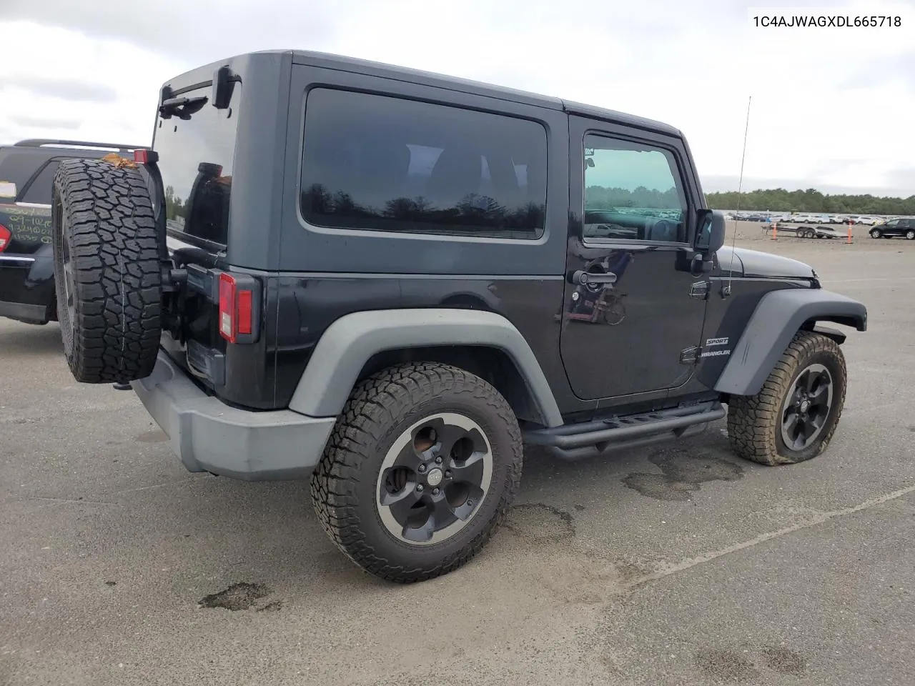 2013 Jeep Wrangler Sport VIN: 1C4AJWAGXDL665718 Lot: 69740364