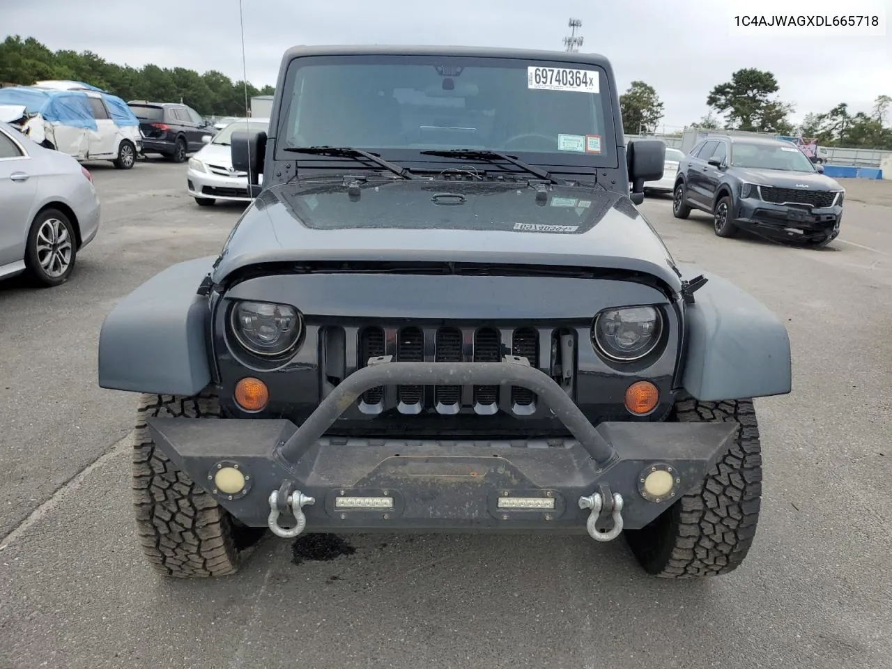 1C4AJWAGXDL665718 2013 Jeep Wrangler Sport