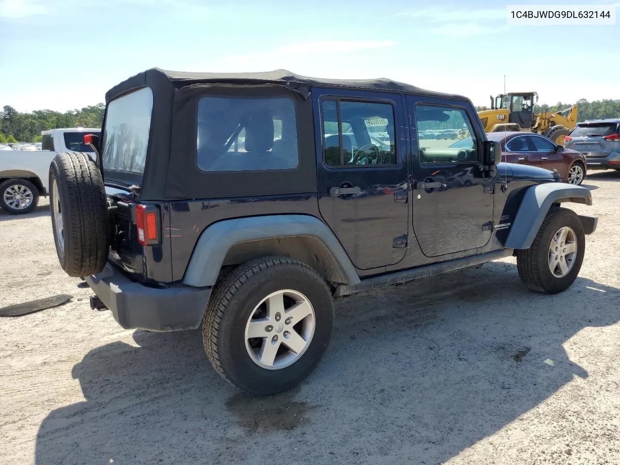 2013 Jeep Wrangler Unlimited Sport VIN: 1C4BJWDG9DL632144 Lot: 69798024