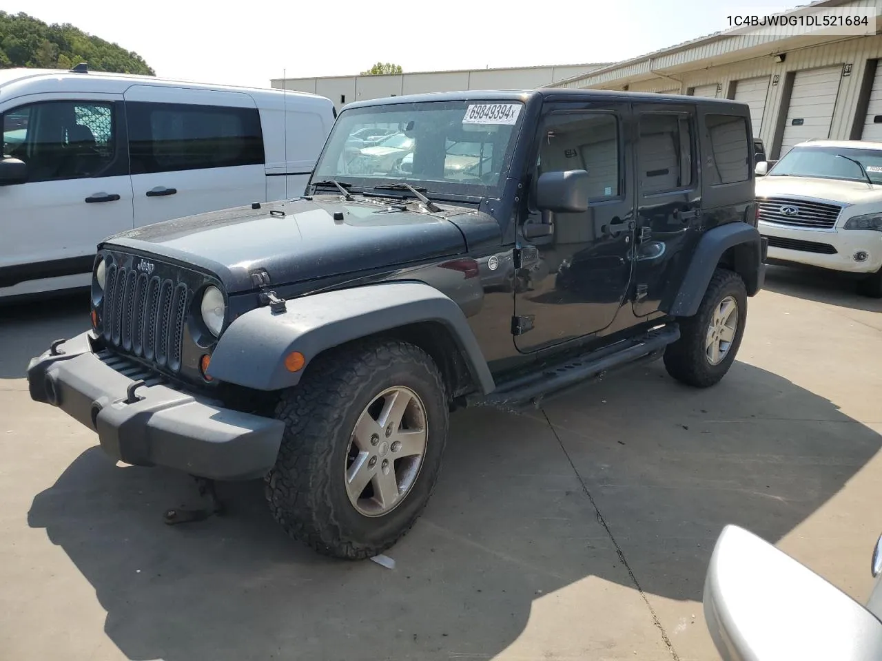 1C4BJWDG1DL521684 2013 Jeep Wrangler Unlimited Sport