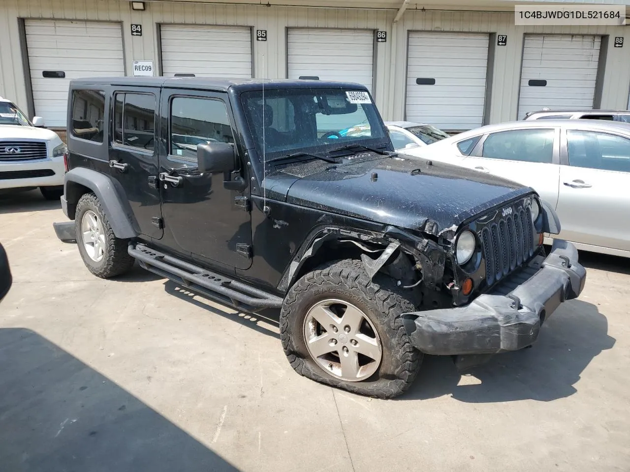 1C4BJWDG1DL521684 2013 Jeep Wrangler Unlimited Sport