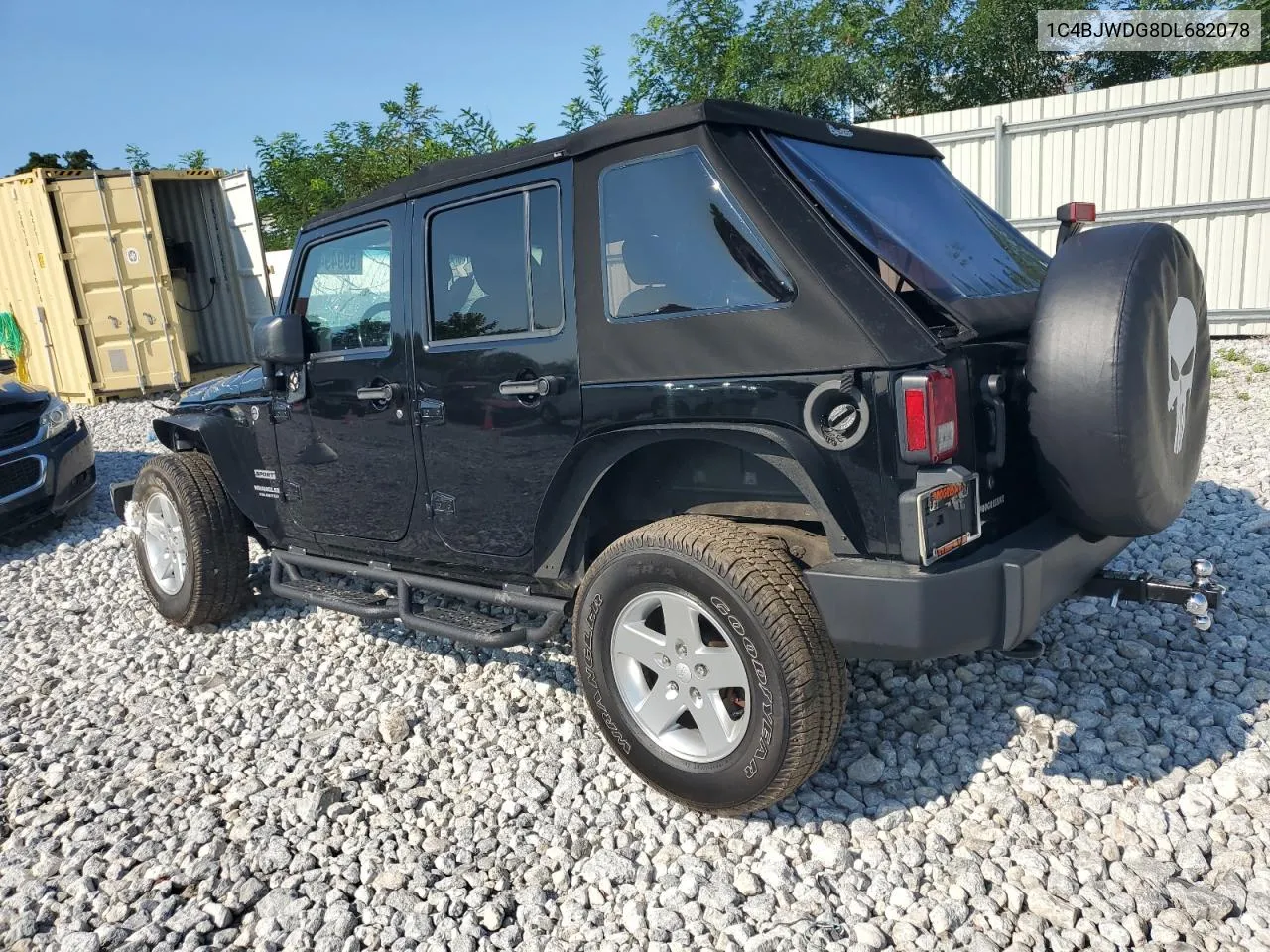 2013 Jeep Wrangler Unlimited Sport VIN: 1C4BJWDG8DL682078 Lot: 69949484