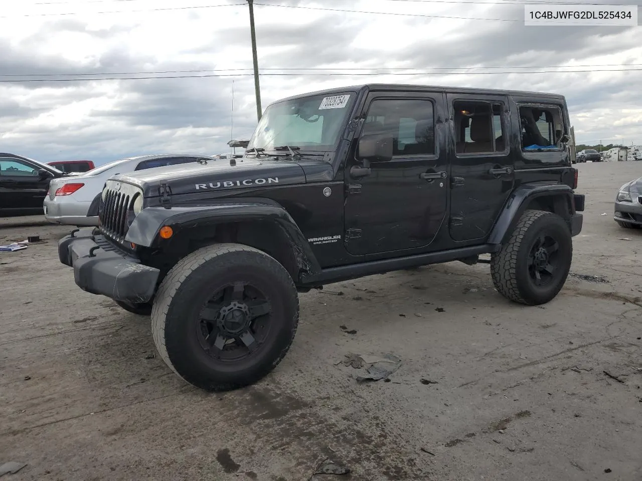 2013 Jeep Wrangler Unlimited Rubicon VIN: 1C4BJWFG2DL525434 Lot: 70328754