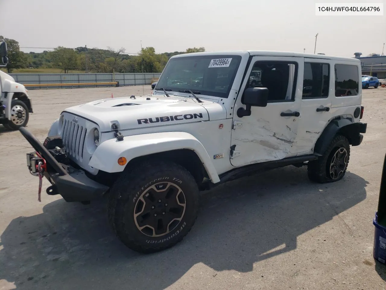 2013 Jeep Wrangler Unlimited Rubicon VIN: 1C4HJWFG4DL664796 Lot: 70439964