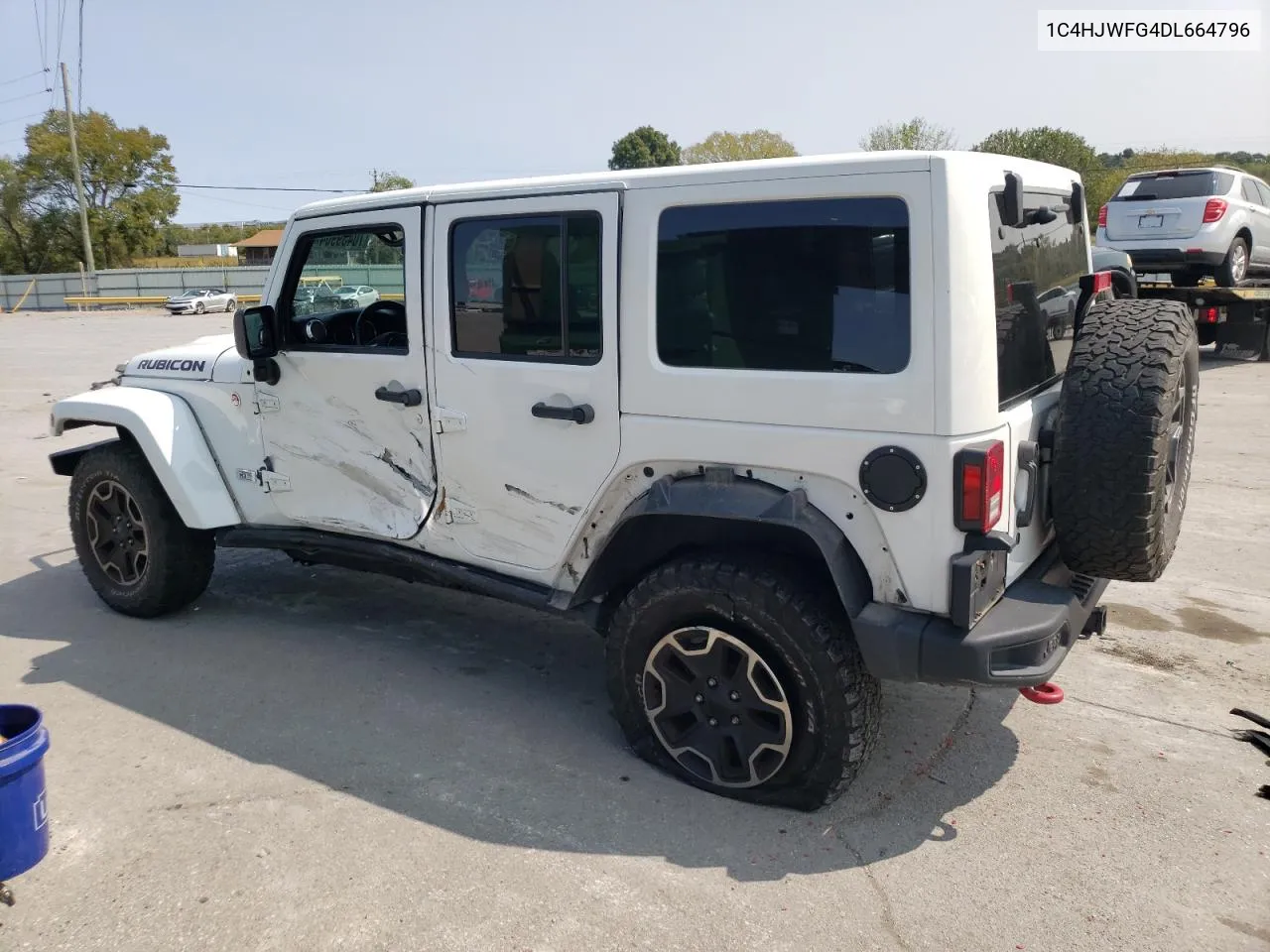 1C4HJWFG4DL664796 2013 Jeep Wrangler Unlimited Rubicon