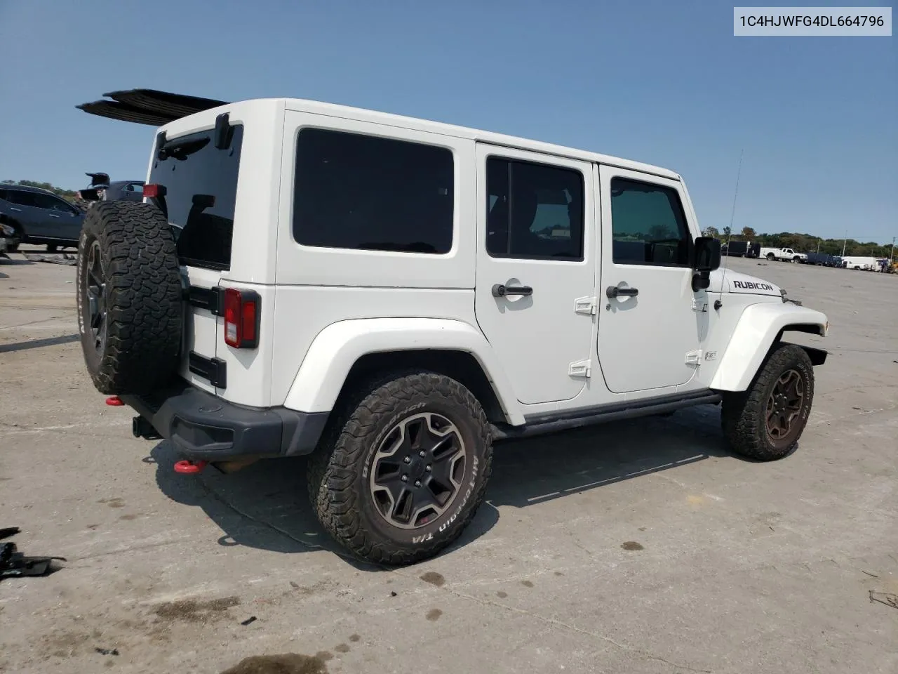 2013 Jeep Wrangler Unlimited Rubicon VIN: 1C4HJWFG4DL664796 Lot: 70439964