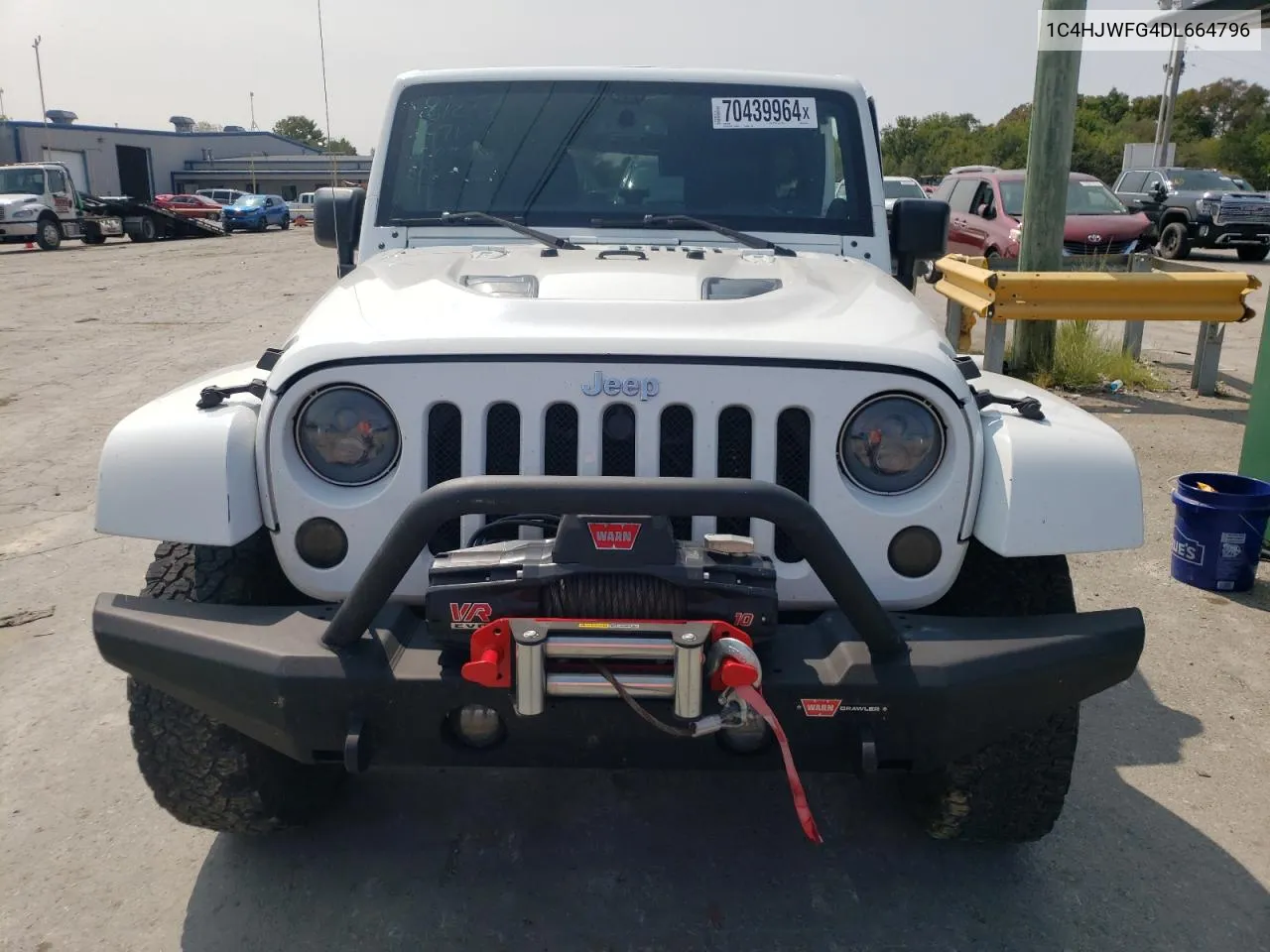 2013 Jeep Wrangler Unlimited Rubicon VIN: 1C4HJWFG4DL664796 Lot: 70439964