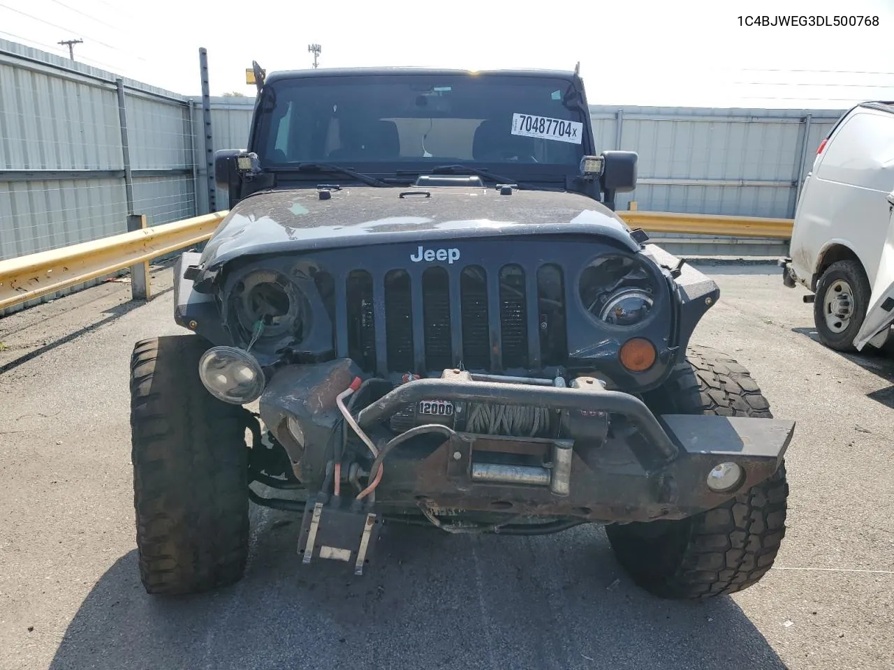 2013 Jeep Wrangler Unlimited Sahara VIN: 1C4BJWEG3DL500768 Lot: 70487704