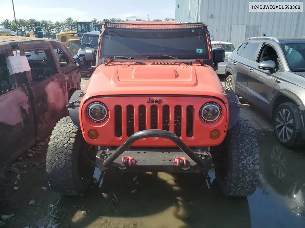 1C4BJWEGXDL598388 2013 Jeep Wrangler Unlimited Sahara