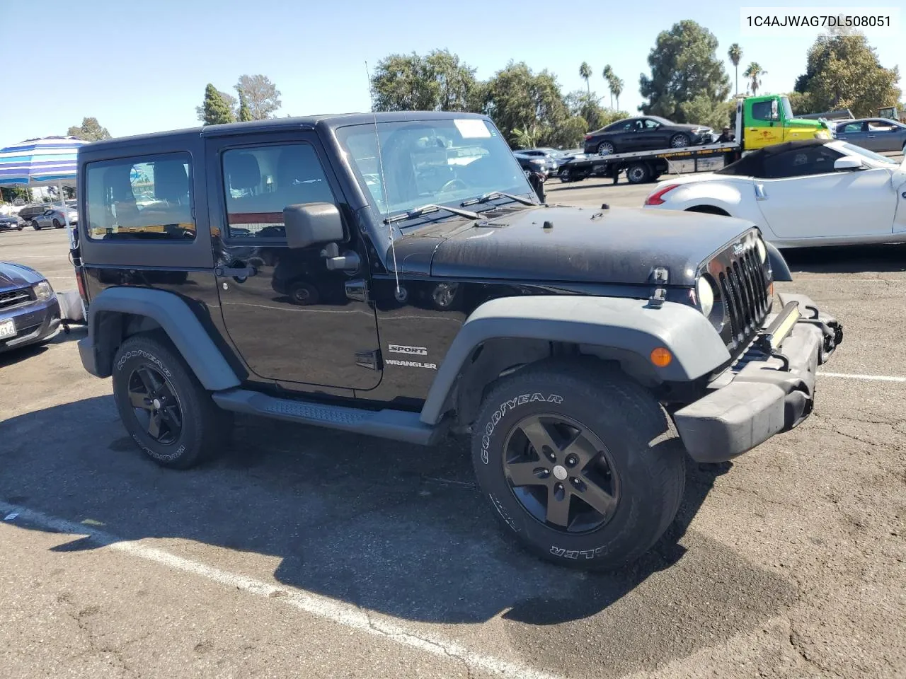 2013 Jeep Wrangler Sport VIN: 1C4AJWAG7DL508051 Lot: 70724234