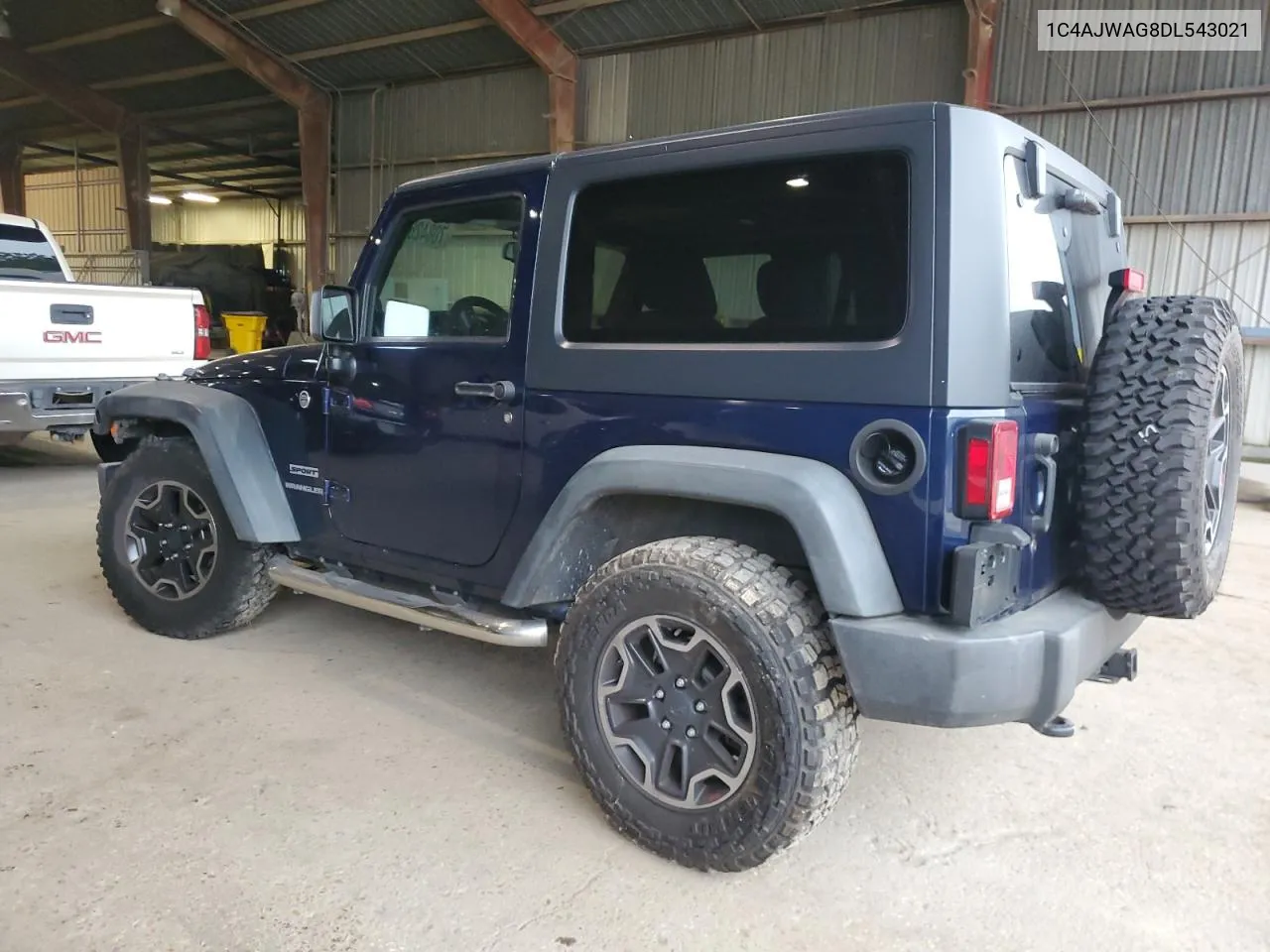 2013 Jeep Wrangler Sport VIN: 1C4AJWAG8DL543021 Lot: 70842624