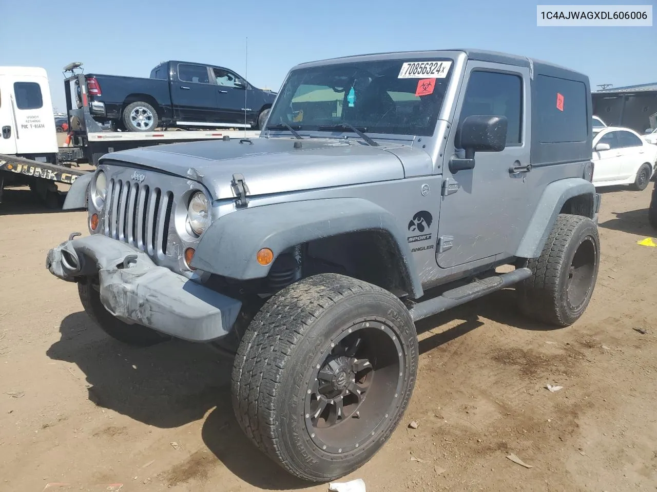 2013 Jeep Wrangler Sport VIN: 1C4AJWAGXDL606006 Lot: 70856324