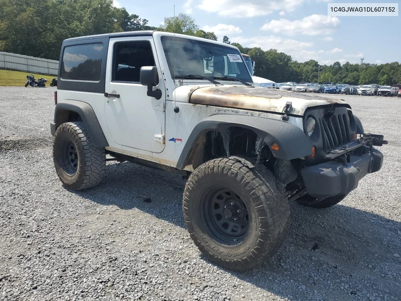 1C4GJWAG1DL607152 2013 Jeep Wrangler Sport