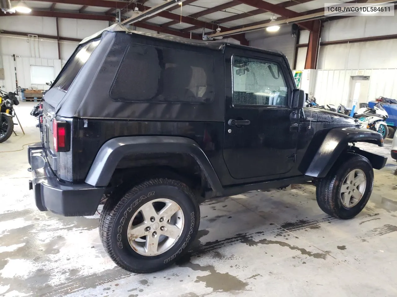 2013 Jeep Wrangler Rubicon VIN: 1C4BJWCG1DL584611 Lot: 71536944