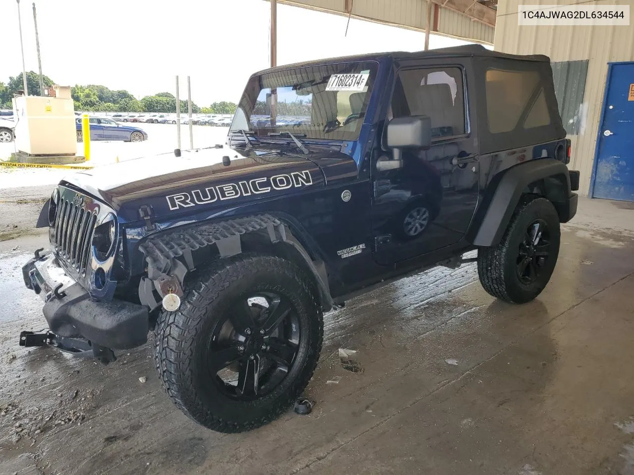 2013 Jeep Wrangler Sport VIN: 1C4AJWAG2DL634544 Lot: 71602314