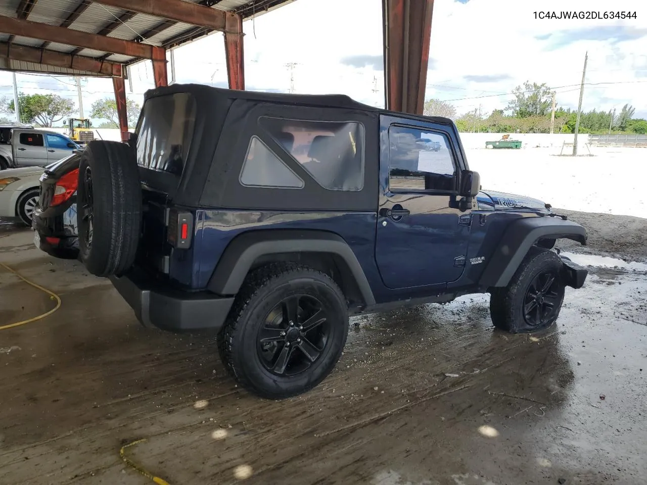 2013 Jeep Wrangler Sport VIN: 1C4AJWAG2DL634544 Lot: 71602314