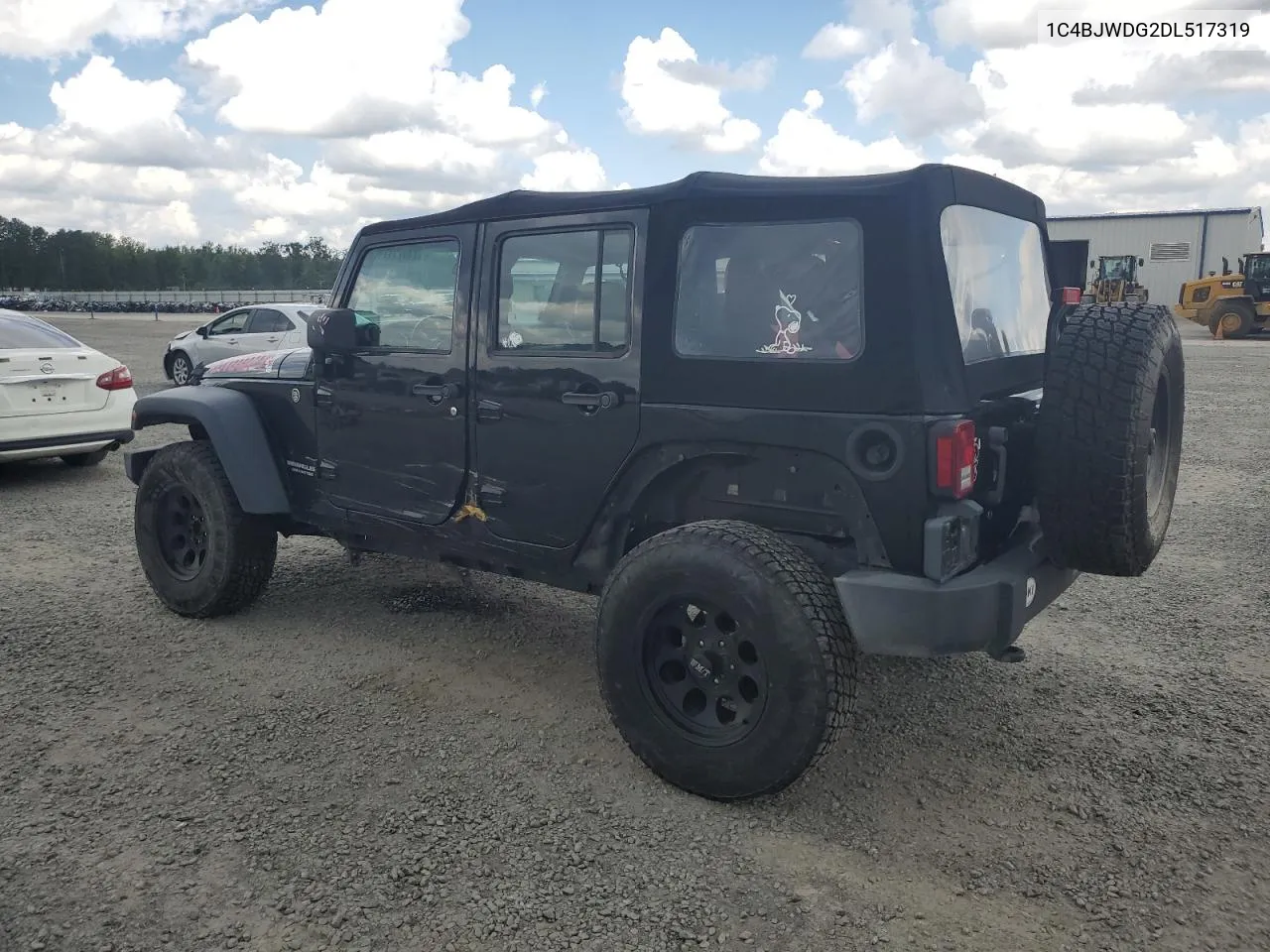 2013 Jeep Wrangler Unlimited Sport VIN: 1C4BJWDG2DL517319 Lot: 71871174